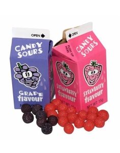 Candy Sours Milk Carton