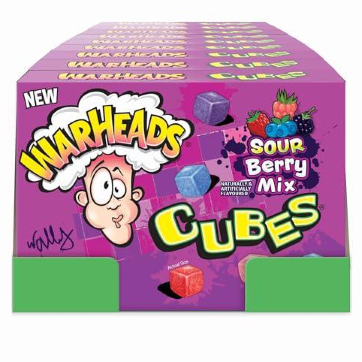 Warheads Sour Berry Cube Theatre Box