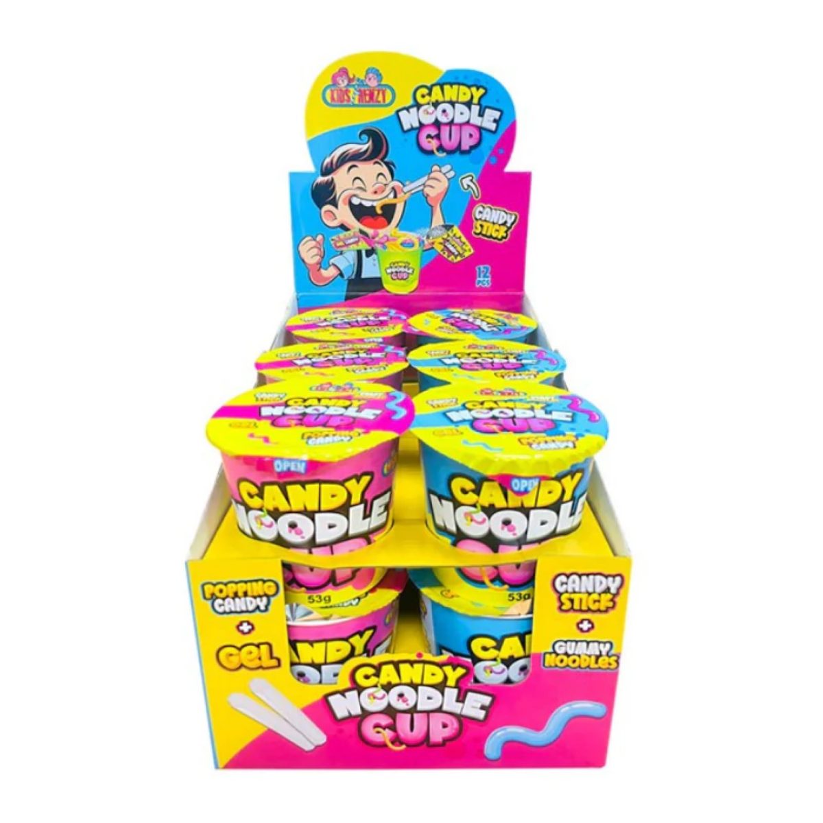 Gummy Candy Noodle Cup