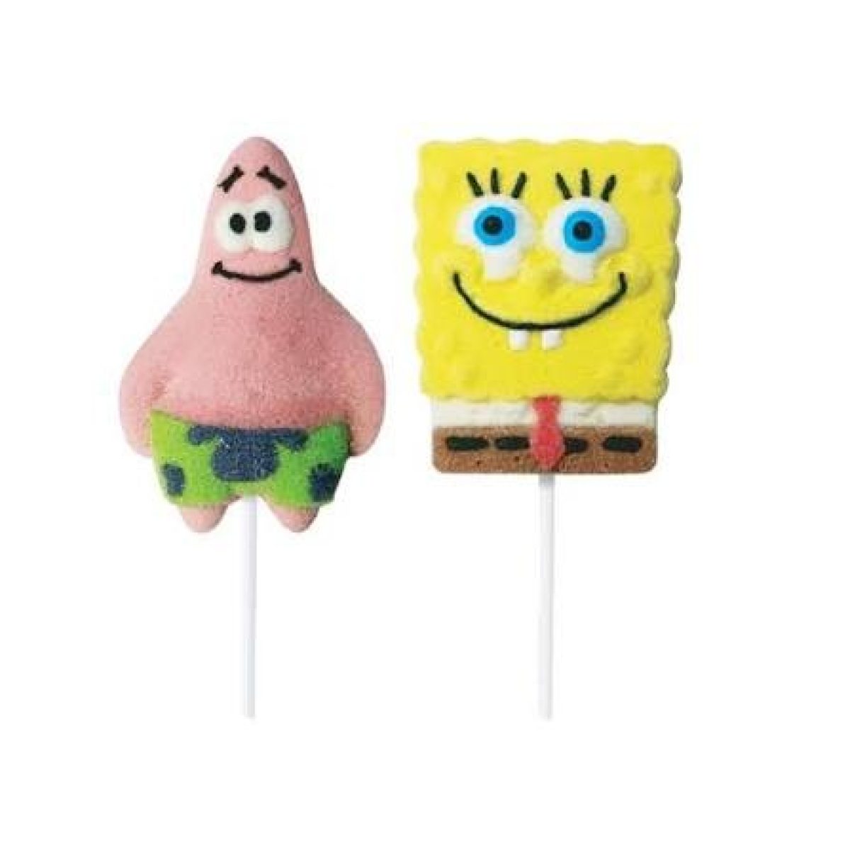 Spongebob marshmallow pops