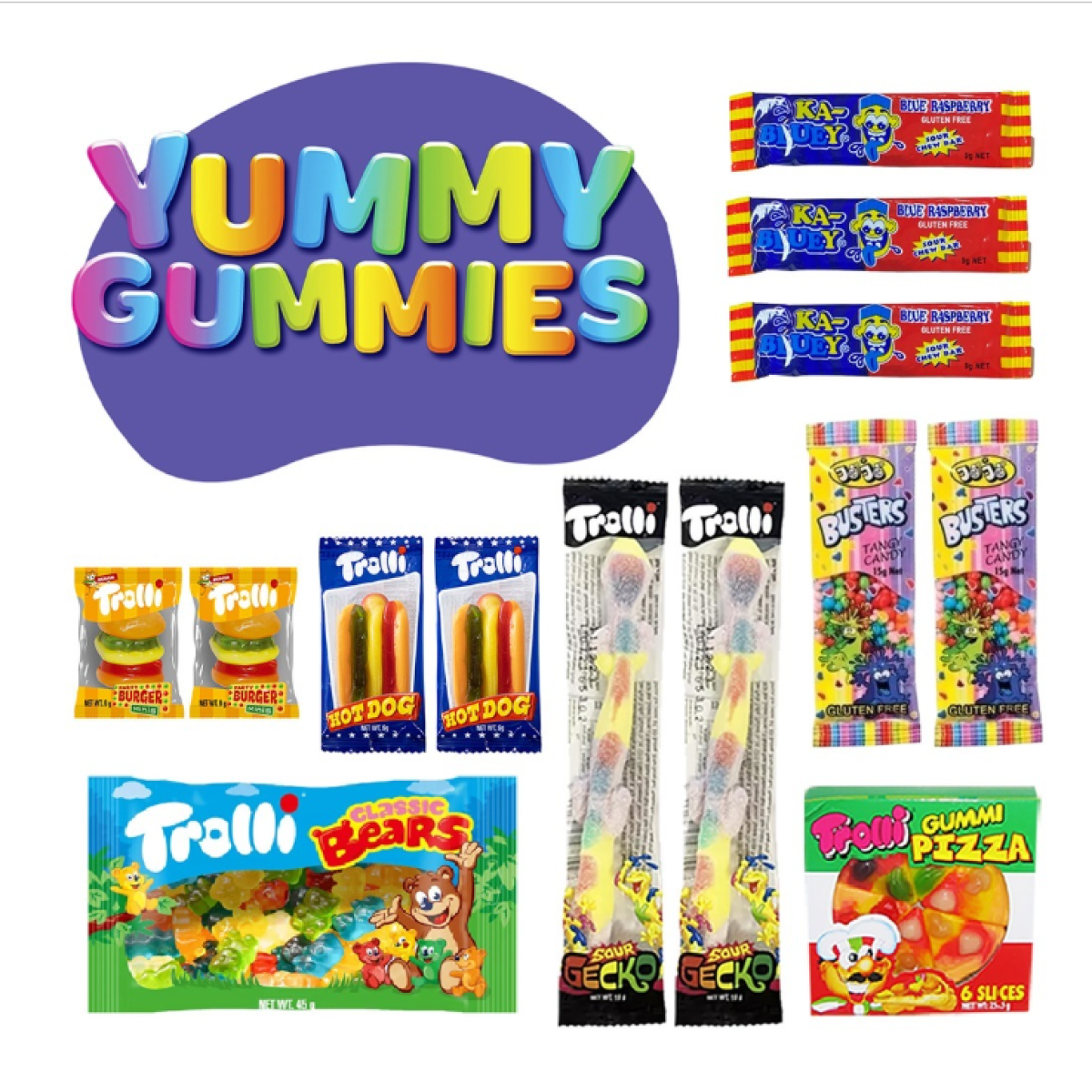Yummy Gummies Showbag